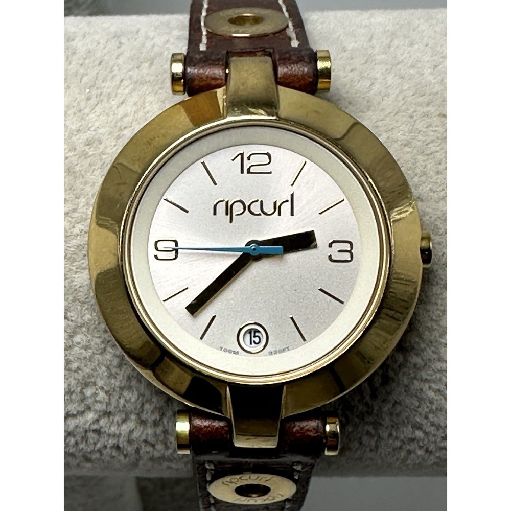 Ripcurl Nolita A2322G New Battery Ladies Classic Surf Watch 30MM 7.25" Rare R75